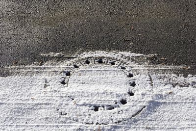 Close-up of stone wall