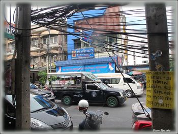 View of buildings in city