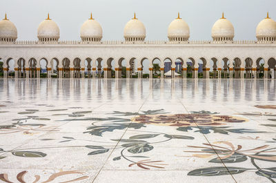 View of mosque against the sky