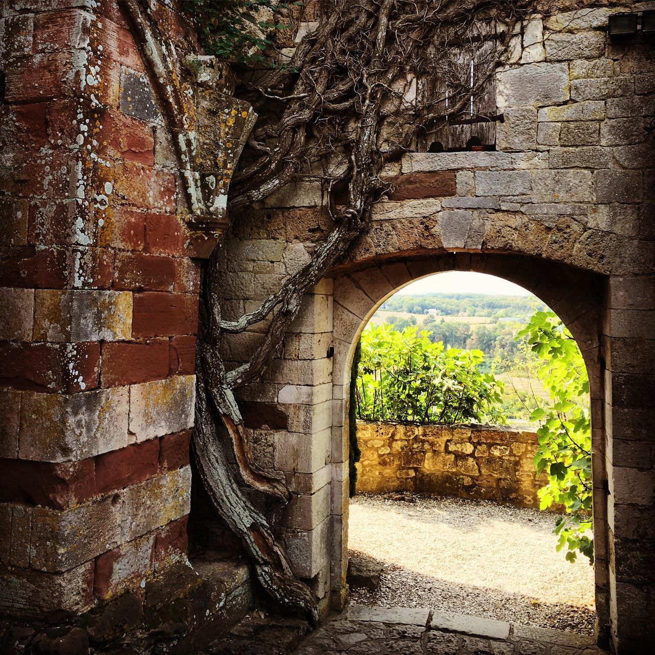 ARCH OF OLD BUILDING