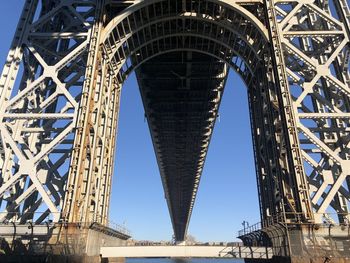 Low angle view of bridge