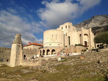 View of gjergj kastrioti skenderbeu museum