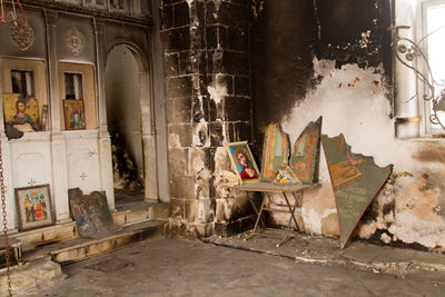 Devastated church in syria