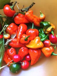 Full frame shot of tomatoes