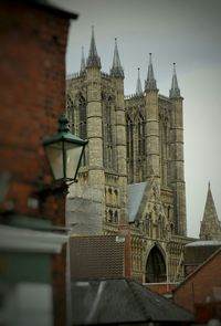 Low angle view of church