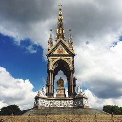 Low angle view of a temple