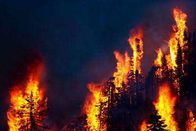 burning