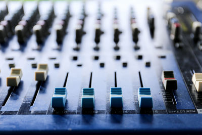 Close-up of computer keyboard