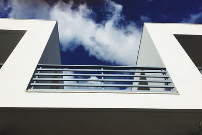 Low angle view of building against sky