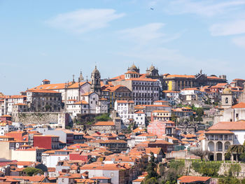View of buildings in city