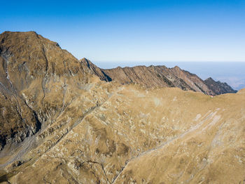 Scenic view of mountain against sky