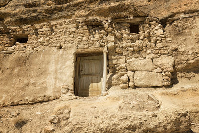 Old ruins on mountain