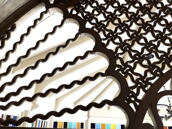 Low angle view of ceiling