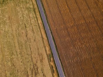 Full frame shot of agricultural field