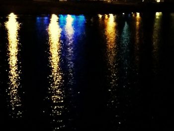 Reflection of trees in water