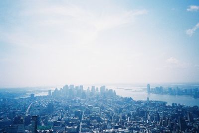 Cityscape against sky