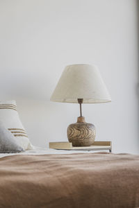 Lamp in bedroom