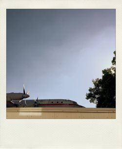 Low angle view of built structure against clear sky
