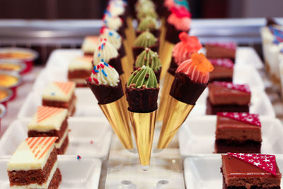 Close-up of cake