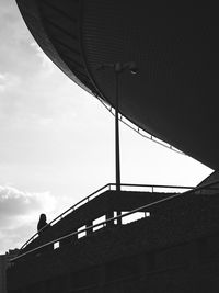 Low angle view of building against sky