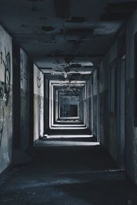 Corridor of building