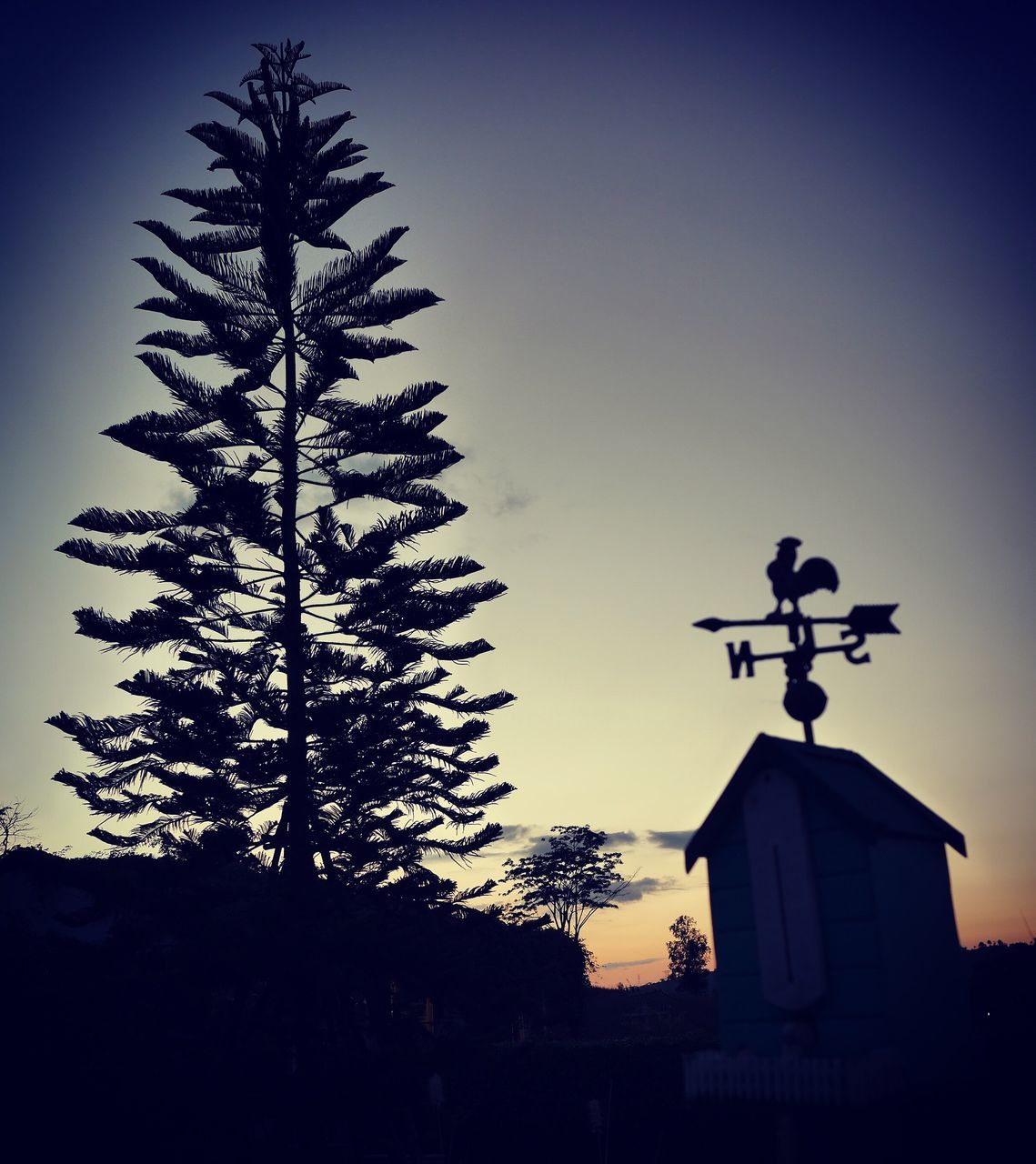 silhouette, building exterior, low angle view, built structure, architecture, religion, clear sky, church, copy space, sky, place of worship, spirituality, cross, sunset, dusk, statue, sculpture, outdoors