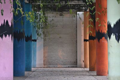 Corridor of building