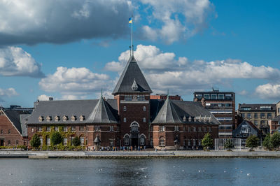 Historical building toldboden in aarhus