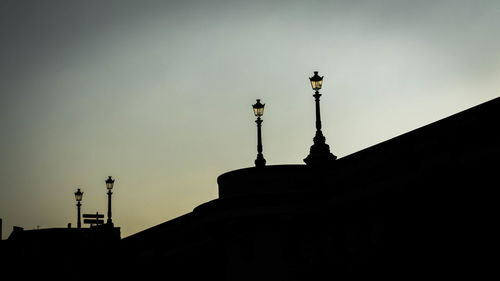 Low angle view of building against sky