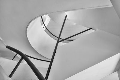 Low angle view of skylight