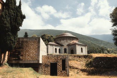 Old ruins against sky