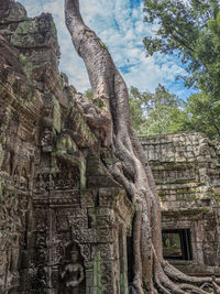 Old sculpture in a temple