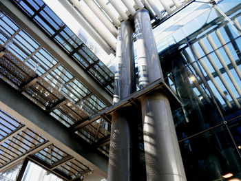 Low angle view of modern building