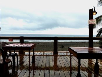 Built structure against cloudy sky