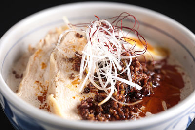 Close-up of food in bowl