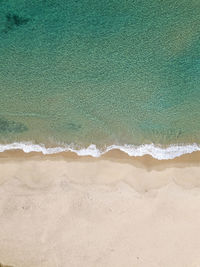 Aerial view of beach