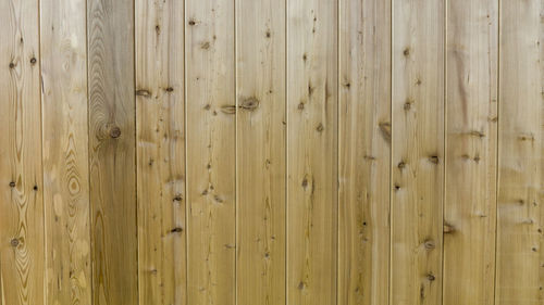 Full frame shot of wooden wall