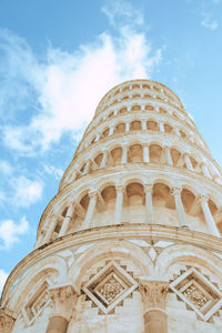 Low angle view of building against sky