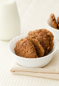 Close-up of cookies