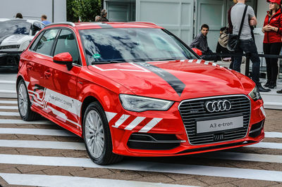 View of car on street