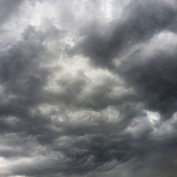 Low angle view of dramatic sky