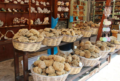 Various fruits for sale in store