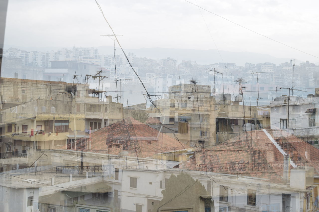 RESIDENTIAL BUILDINGS AGAINST SKY