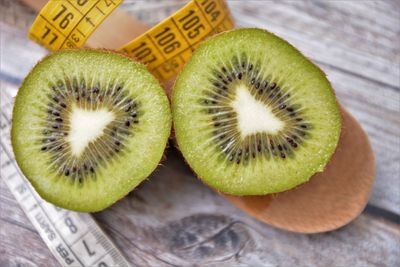 Close-up of fruits on table