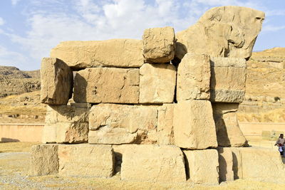 Persepolis, capital of the achaemenid empire, shiraz, fars, iran, june 24, 2019, the hadish 