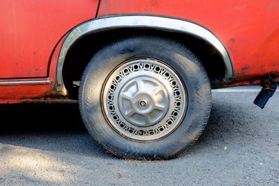 Close up of old building