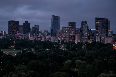 Skyscrapers in city