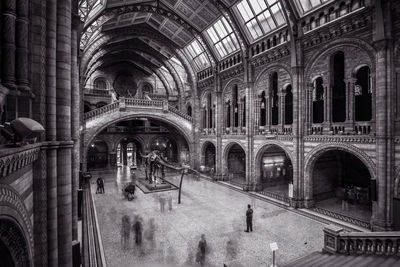 Group of people in historic building