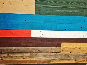 Full frame shot of wooden wall