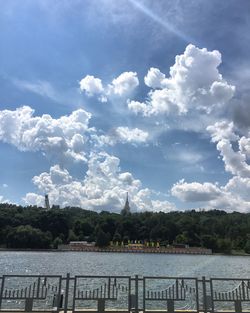 Scenic view of cloudy sky